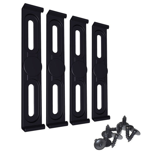 2x Kennzeichenhalter, Rahmenlos, Nummernschildhalter, Universal, Vorne, Hinten
