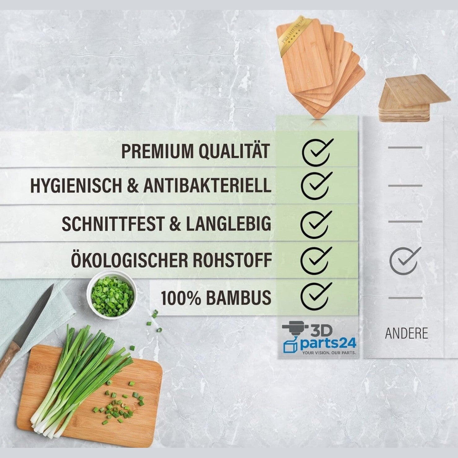 Personalisiertes Küchenbrett, Grillmeister, Schneidebrett, Frühstücksbrett, Laser graviert